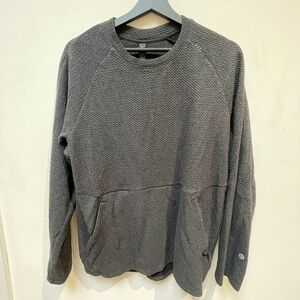 lululemon athletica Charcoal Crewneck Sweater